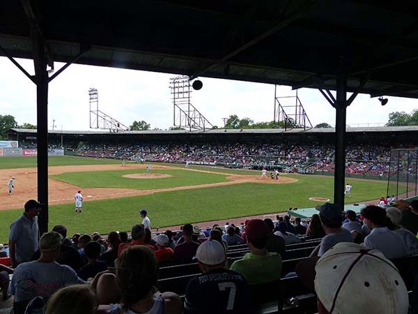 Rickwood Field 3B View Birmingham AL